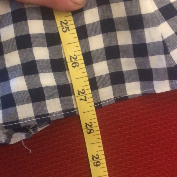 Majorelle gingham check button down front - Picture 2 of 6